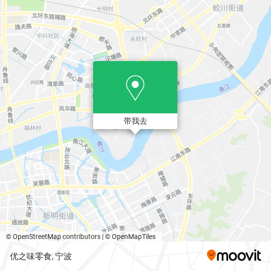 优之味零食地图