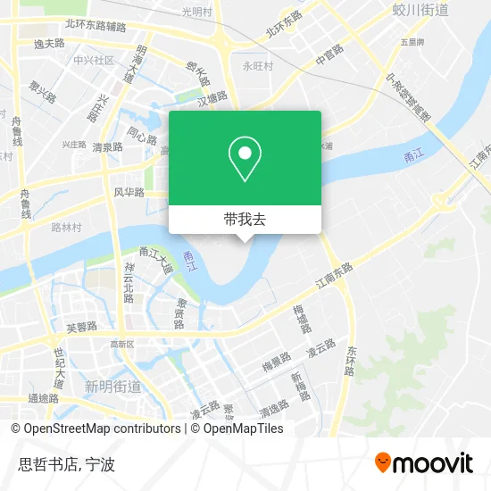 思哲书店地图