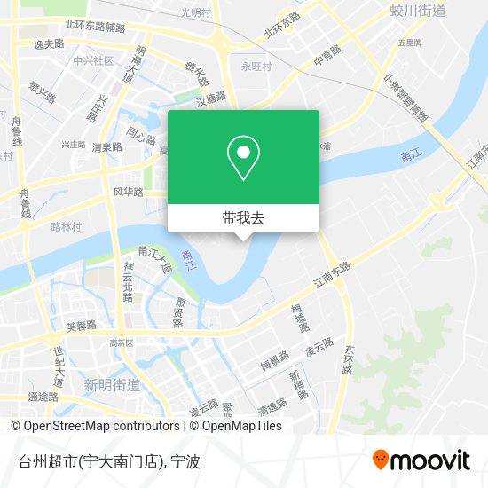 台州超市(宁大南门店)地图