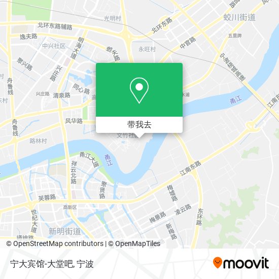 宁大宾馆-大堂吧地图