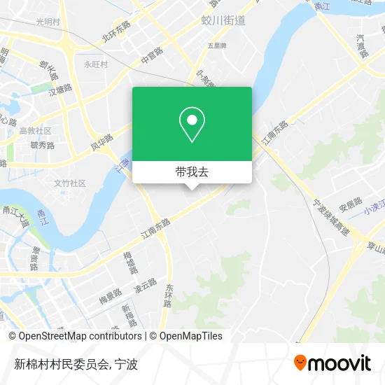新棉村村民委员会地图