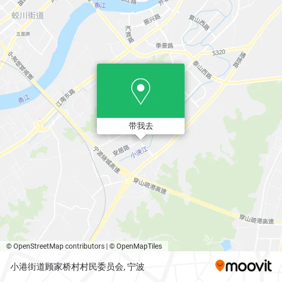 小港街道顾家桥村村民委员会地图