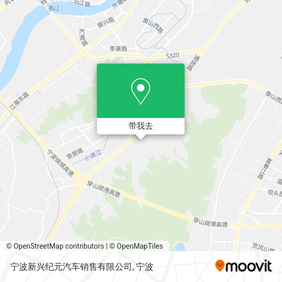 宁波新兴纪元汽车销售有限公司地图