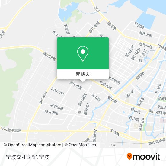 宁波嘉和宾馆地图