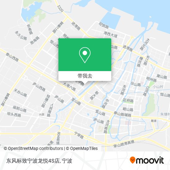 东风标致宁波龙悦4S店地图