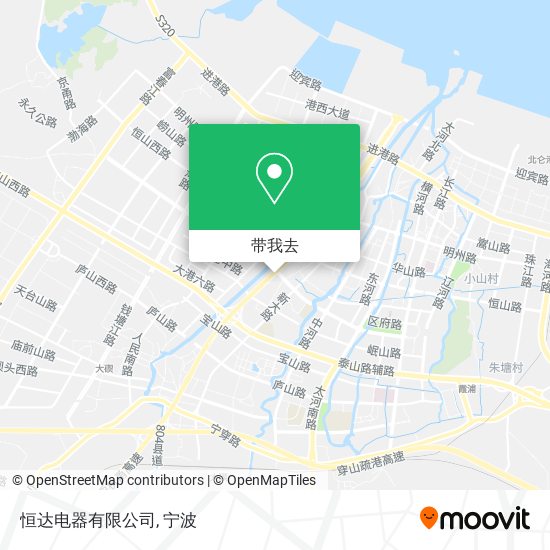 恒达电器有限公司地图