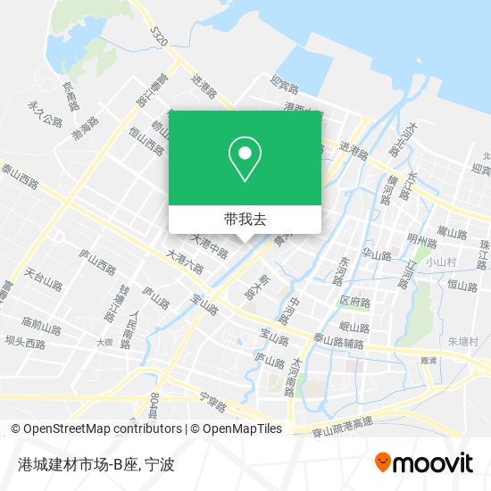 港城建材市场-B座地图