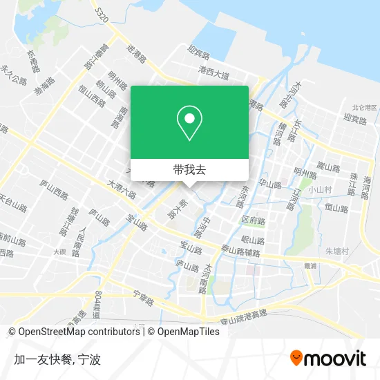 加一友快餐地图