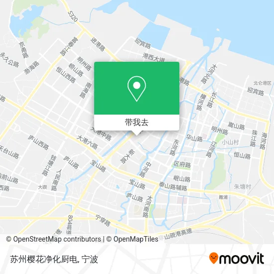 苏州樱花净化厨电地图