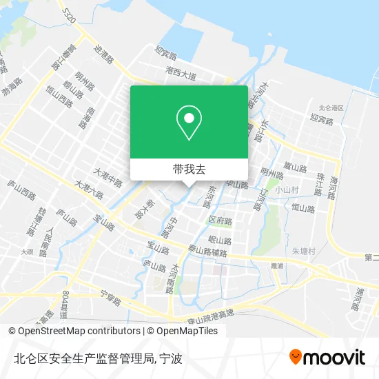 北仑区安全生产监督管理局地图