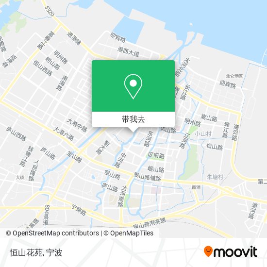 恒山花苑地图
