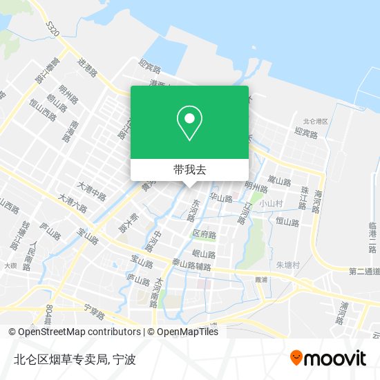 北仑区烟草专卖局地图