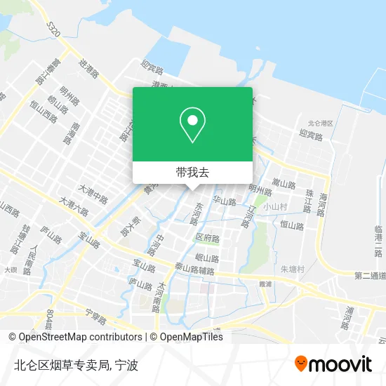 北仑区烟草专卖局地图