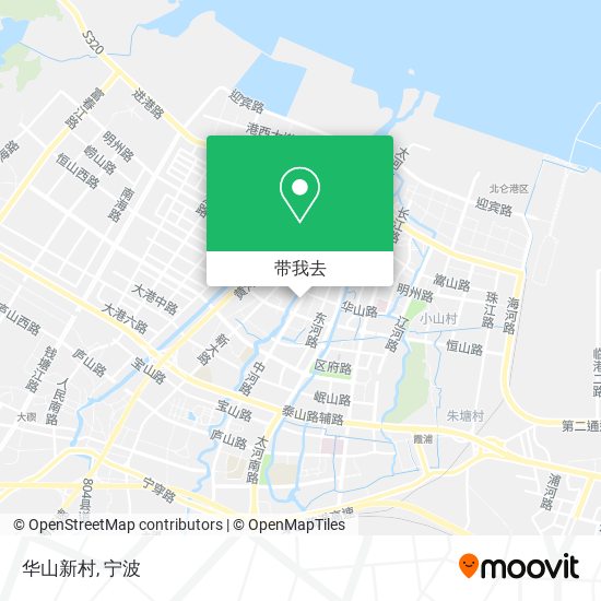 华山新村地图