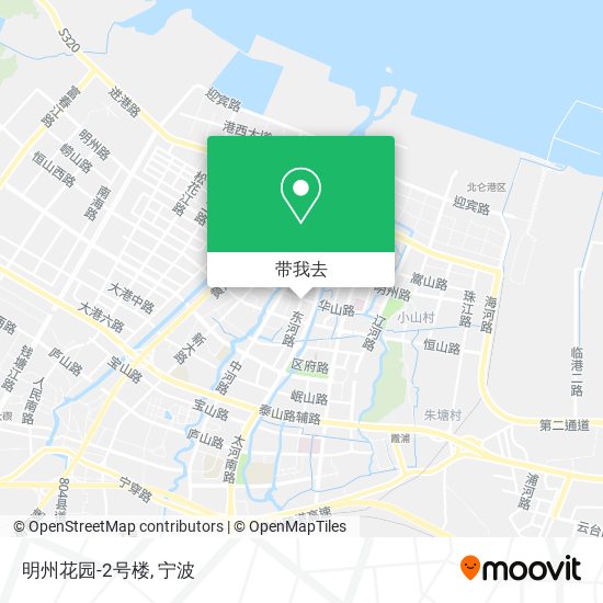 明州花园-2号楼地图