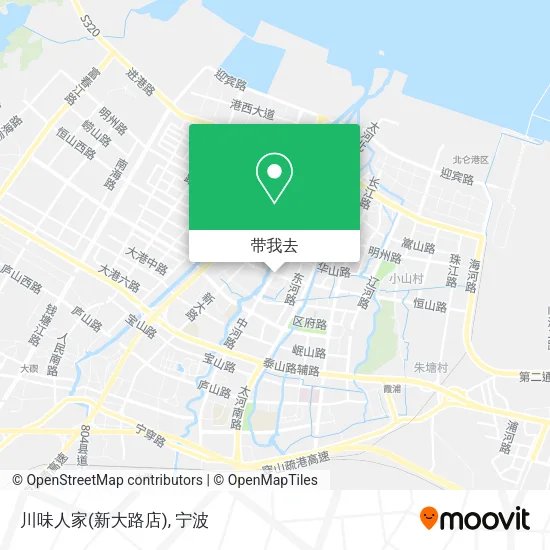 川味人家(新大路店)地图
