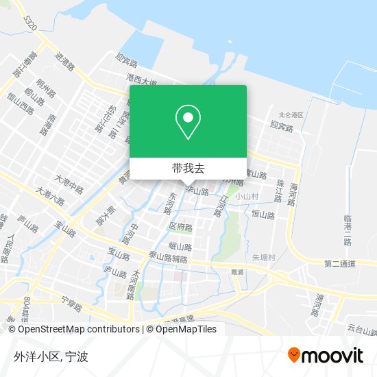 外洋小区地图