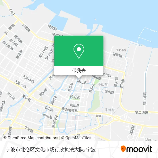 宁波市北仑区文化市场行政执法大队地图