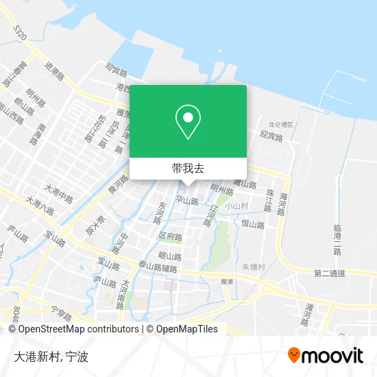 大港新村地图