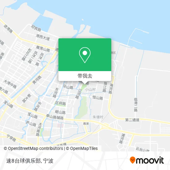 速8台球俱乐部地图