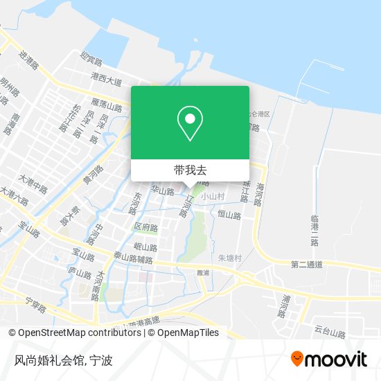 风尚婚礼会馆地图