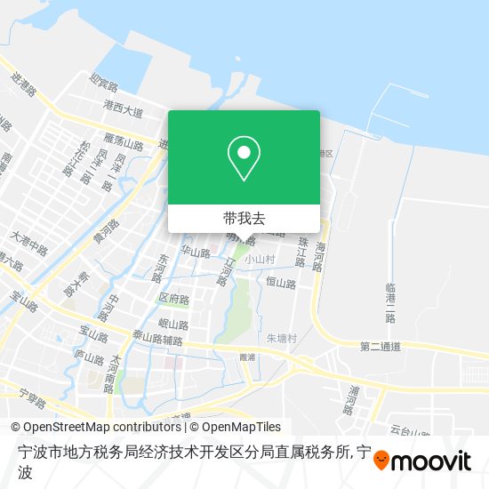 宁波市地方税务局经济技术开发区分局直属税务所地图