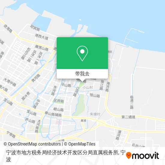 宁波市地方税务局经济技术开发区分局直属税务所地图