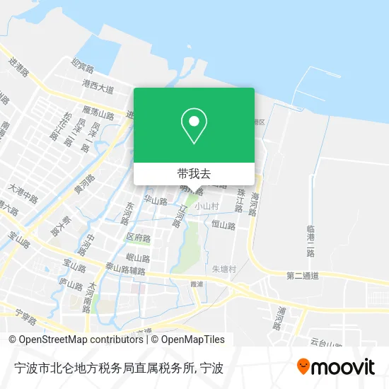 宁波市北仑地方税务局直属税务所地图