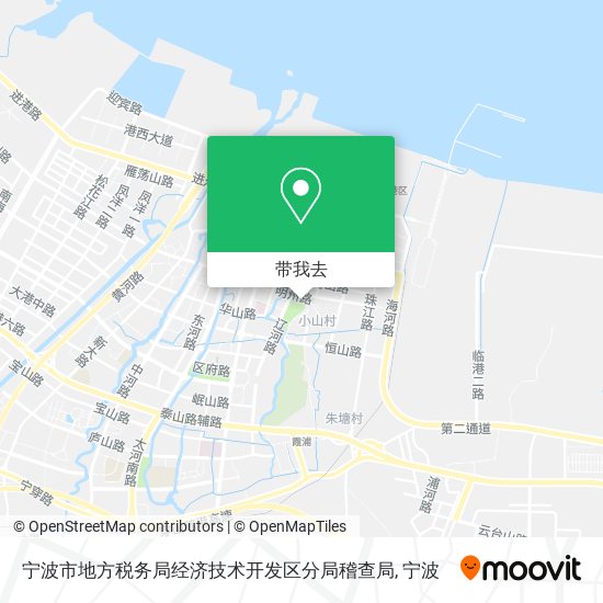 宁波市地方税务局经济技术开发区分局稽查局地图