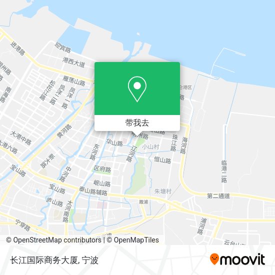 长江国际商务大厦地图