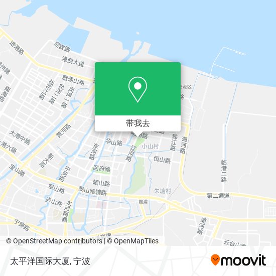太平洋国际大厦地图