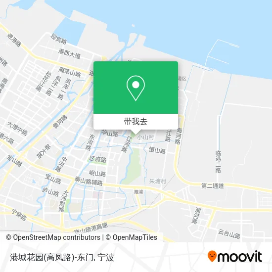 港城花园(高凤路)-东门地图