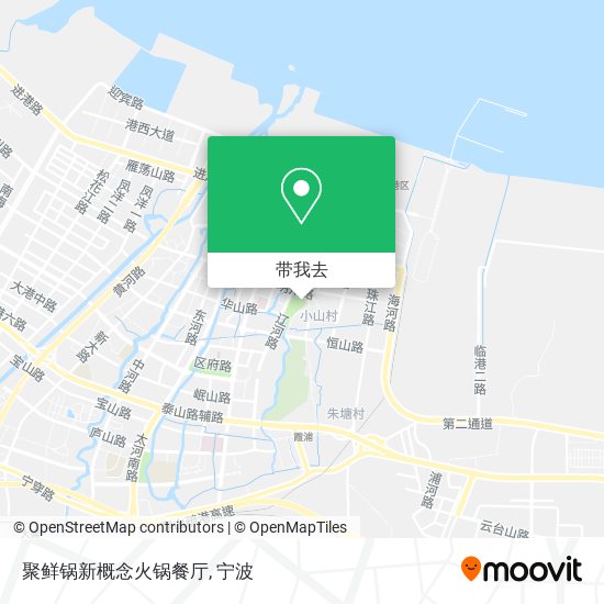 聚鲜锅新概念火锅餐厅地图