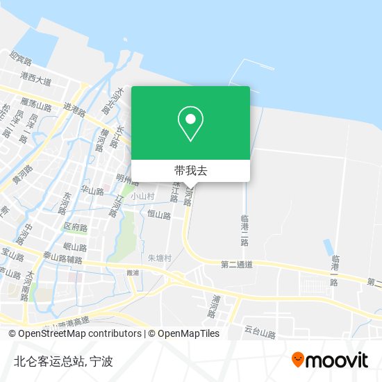北仑客运总站地图