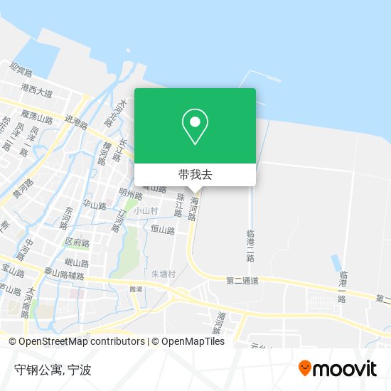 守钢公寓地图