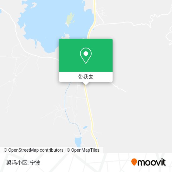 梁冯小区地图