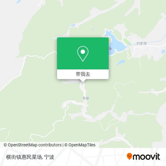 横街镇惠民菜场地图