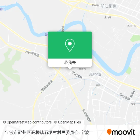 宁波市鄞州区高桥镇石塘村村民委员会地图