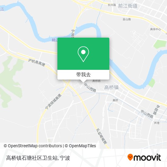 高桥镇石塘社区卫生站地图