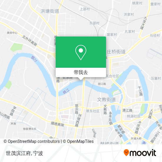 世茂滨江府地图