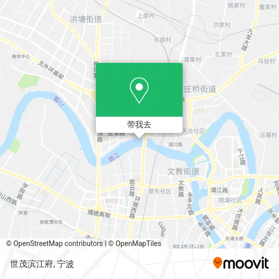 世茂滨江府地图
