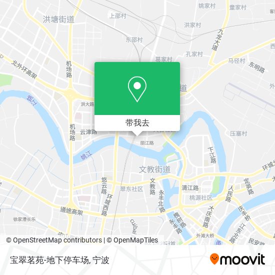 宝翠茗苑-地下停车场地图