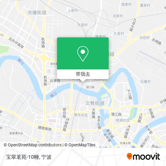 宝翠茗苑-10幢地图