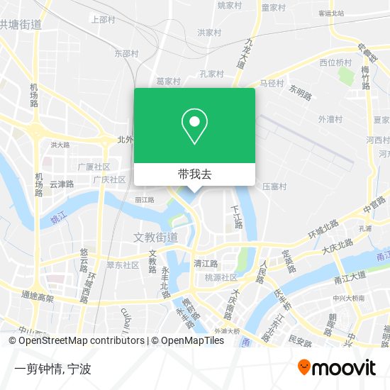 一剪钟情地图