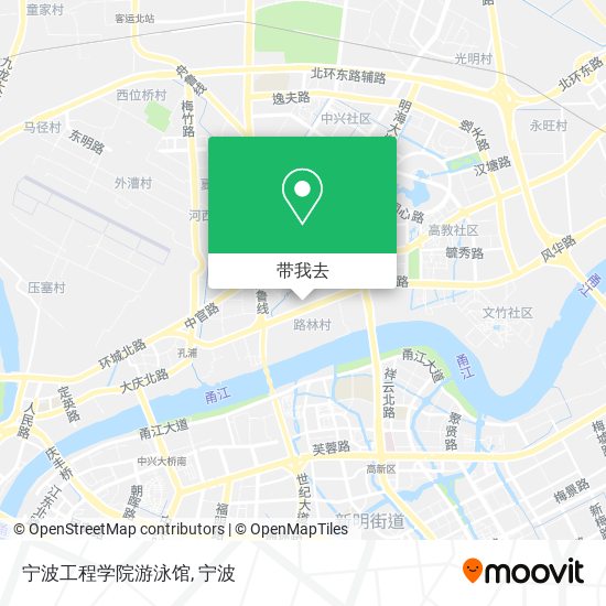 宁波工程学院游泳馆地图
