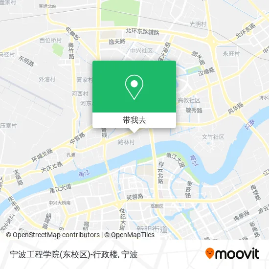 宁波工程学院(东校区)-行政楼地图