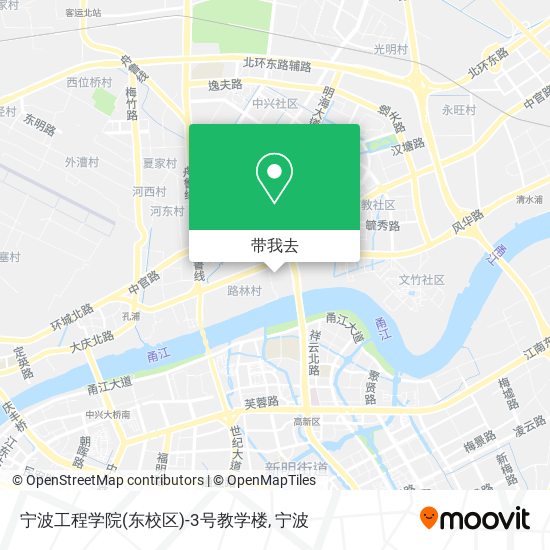 宁波工程学院(东校区)-3号教学楼地图