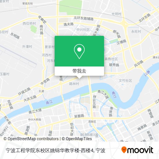 宁波工程学院东校区姚锦华教学楼-西楼4地图