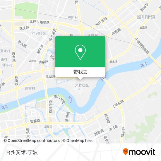 台州宾馆地图