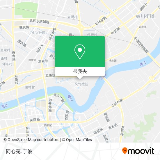 同心苑地图